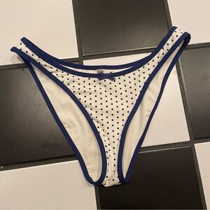 NWT Pink x Frankies Bikinis swimsuit bottoms